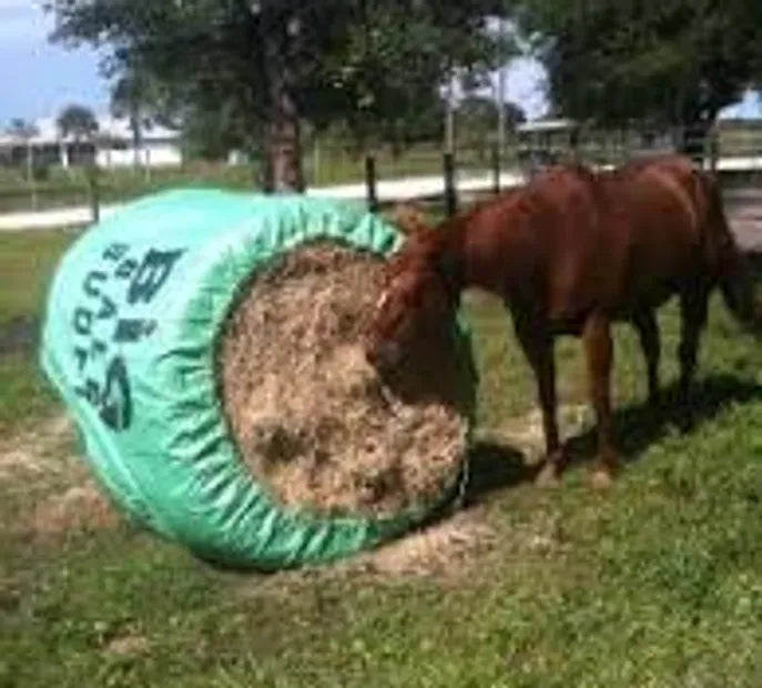 round bale feeder for horses