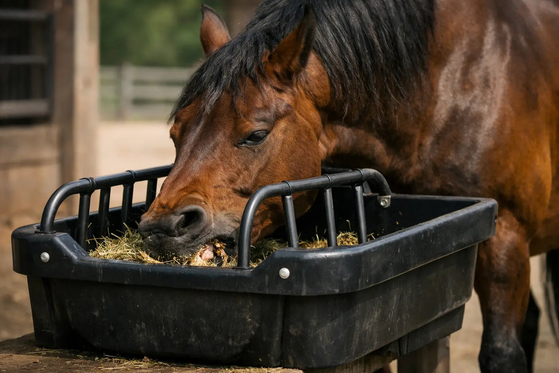 Best horse feeder for aggressive eaters