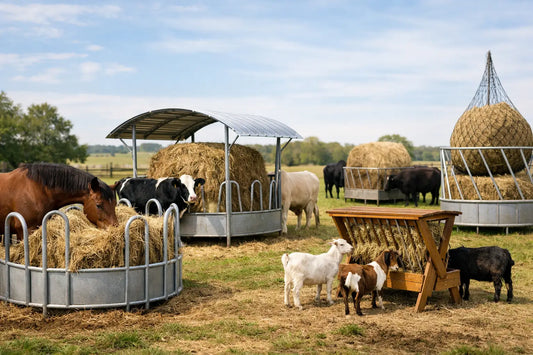7 Best Outdoor Hay Feeding Setups