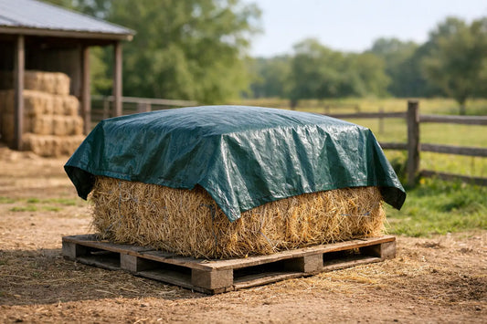 How to Keep Hay Clean Outdoors