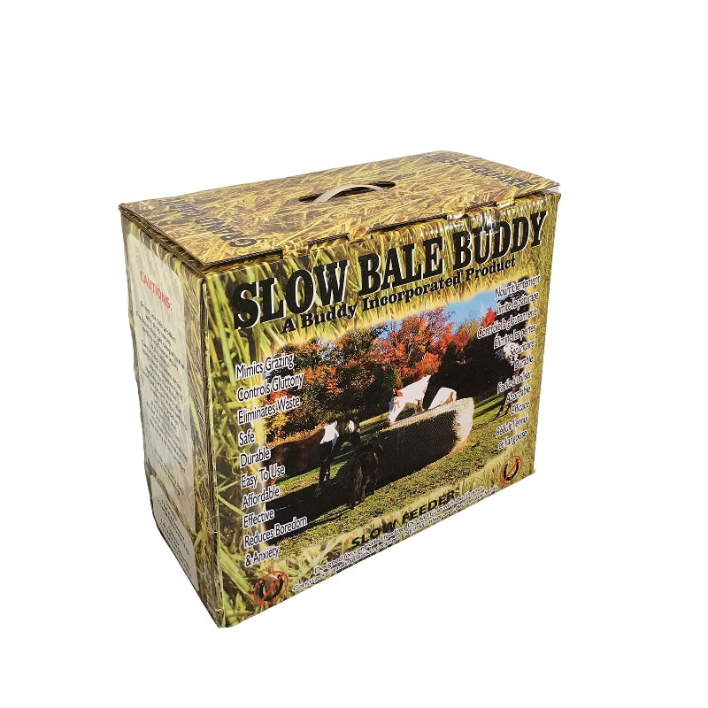 Large Square bale slow feeder packaging box